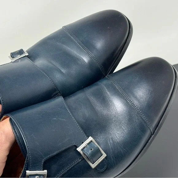 Wolf and Shepherd Monk Strap 9945  Dress Shoes Men’s size 9 - Picture 9 of 15